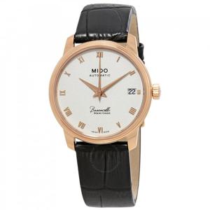 미도 바론첼리 III 오토매틱 실버 다이알 여성용 시계 M0272073601300