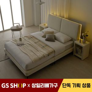 상일리베가구 호텔식 블라썸 LED 파운데이션 침대SET+7존독립 SS