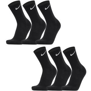 [정품] 나이키 에브리데이 쿠션 크루 삭스 6팩 (SX7666-010)