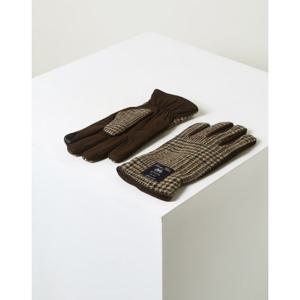 헤지스 남성 누벅 가죽 장갑 HZGV4F101I3