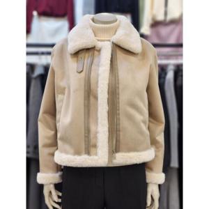 SOUP 세이브존07 여성 무스탕 라이더점퍼 VACMU91