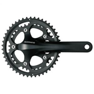 시마노 EFCCX50CX66L [FC-CX50 블랙 46X36T 170mm 10S 속도 10S /ROAD 7900 타입 BB 2피스 크랭크 호환 BB BB 별도 판매 치아 구성 46X36 크랭크 길이 170mm]