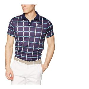 스릭슨 골프웨어 RGMNJA27 체크 남성용 반소매 셔츠