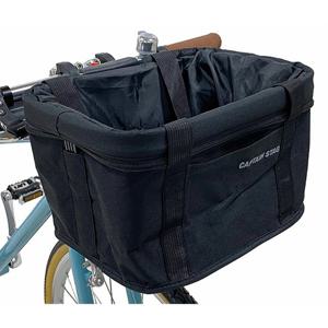 캡틴 스태그 YG-1336 [원터치 바스켓 나일론 프론트 브라켓형 블랙]