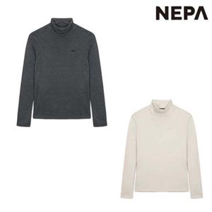 [네파]7K75349 남성 겨울 등산 캠핑 레이어드 기모 하이넥 긴팔 목폴라 티셔츠