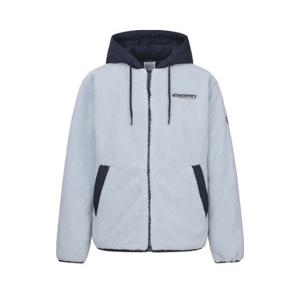 디스커버리후드집업 YQD DXSS65026-GRL 애슬레저 하이넥 여성 플리스 자켓