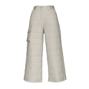 골피아 여성 골프 풀밴딩 패딩 카고 와이드 바지 APW4MP8290