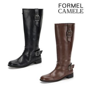 [포멜카멜레(슈즈)]카멜레 루나 바이커 롱부츠 03 2.5CM FKW1F1SL714