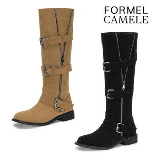 [포멜카멜레(슈즈)]포멜 레이라02 롱부츠 FKW1F1SL712