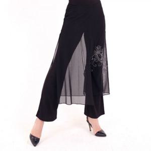 삼바 LDP9800 망사야생꽃바지 라인 여성 팬츠 망사 라