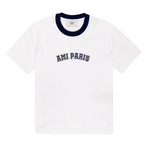 [아미 AMI] UTS047 724 100 공용 반팔티