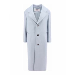[AMI] 라프리마 여성 롱 버진 울 코트 FC0307WV0016468 Blue /8