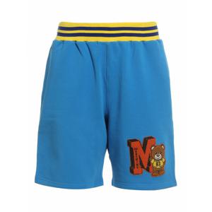 [MOSCHINO] 라프리마 남성 트랙수트 Bottoms College 베어 숏 팬츠 032802282317 라이트 Blue /8