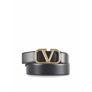 [VALENTINO] 라프리마 남성 벨트 브이 로고 시그니처 3Y2T0Q87ECU0NO 블랙 /8