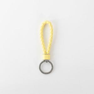 보테가베네타 인트레치오 레더 키링 키홀더 651820V0HW17421 YELLOW