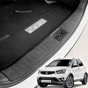 트렁크스텝커버 뉴코란도C 퓨얼 스크래치방지