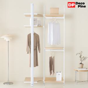 데코파인 모노 시스템 행거 1200 D세트 코너장 옷장 드레스룸 고