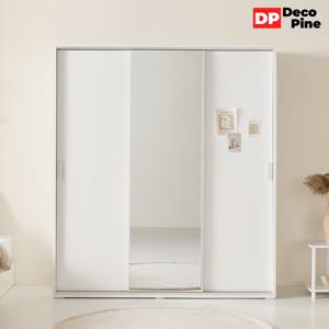 데코파인 그란 슬라이딩 1800 거울 옷장 슬라이드 미닫이 행거형