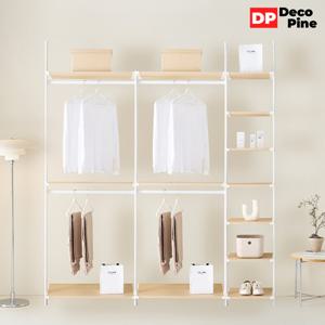 데코파인 모노 시스템 행거 2000 V세트 옷장 2개 선반장 드레스