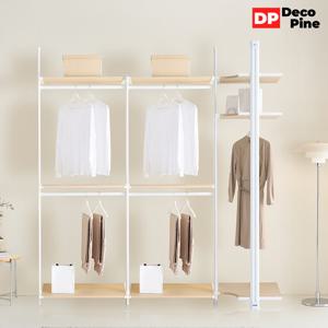 데코파인 피노 드레스룸 2200 Z세트 코너장 옷장 2개 시스템장