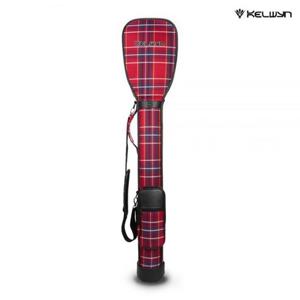 하프백 켈윈 골프 자카드 KW H226 레드