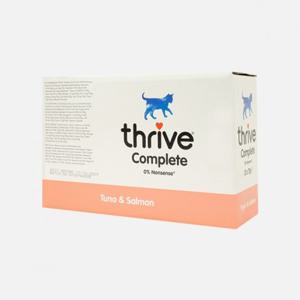 [12개세트] 쓰라이브 컴플리트 그레인프리 참치&연어 캔 75g 고양이 사료