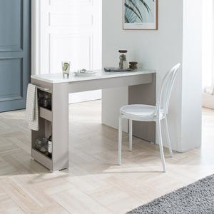 [삼익가구]스톰 2인용 마블 수납식탁