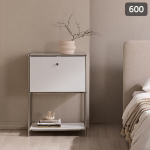 [삼익가구]스텝 모듈 600 상부수납형 사이드테이블 수납장