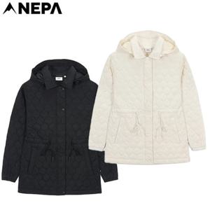 [네파][다운 패딩](7L20961) 여성 퓨레 라이트 캐주얼 미드기장 퀼팅 패딩자켓