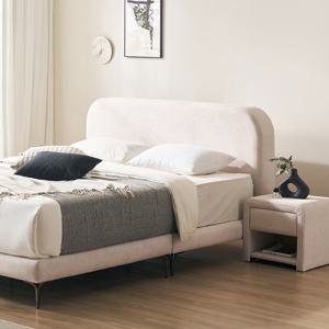 [아메리카나 베드] 코코 패브릭침대 + 몽블랑 필로우탑 매트리스 Q