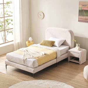 [아메리카나 베드] 코코 패브릭침대  + 몽블랑 매트리스 SS