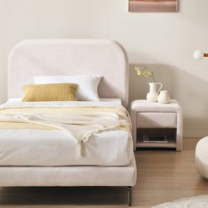 [아메리카나 베드] 코코 패브릭침대  + 몽블랑 필로우탑 매트리스 SS