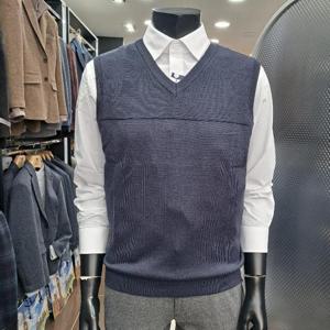 런던포그 HL01 플레인 브이넥 니트 베스트 Lnfna50z