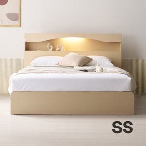 상일리베가구 린제이 LED 수납 침대 프레임 SS
