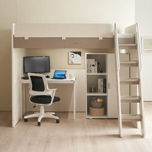 하니 벙커침대 수퍼싱글 프레임 사다리 본넬매트12T포함[무료배