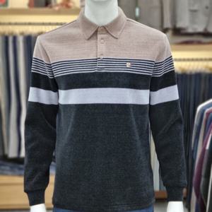 [피에르가르뎅]겨울신상 셔닐 융본딩 스판카라티셔츠PPTS440482_