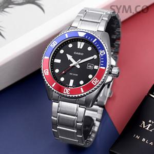 카시오 MDV-107D-1A3 흑새치 펩시 다이버룩 정장캐쥬얼 남자 메