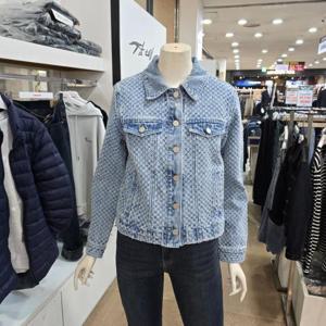 잠뱅이 동백01 여성 트위드데님 난스판자켓 AP1DDJ252