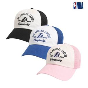 남녀공용 엔비에이 [LAL] 챔피언십 메쉬 트러커 소프트 볼캡 N255AP273P