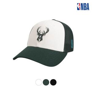 [엔비에이]공용 메쉬 어센틱 팀 트러커 하드 볼캡 모자 N255AP458P