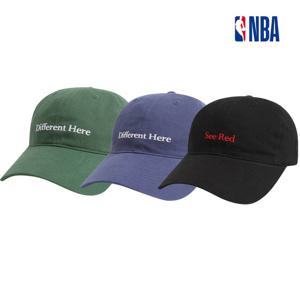 NBA 농구팀 슬로건 빅사이즈 오버핏 소프트볼캡 사계절모자 N255AP232P