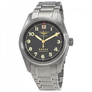 론진 스피릿 오토매틱 블랙 다이알 남성용 시계 L3.811.1.53.6