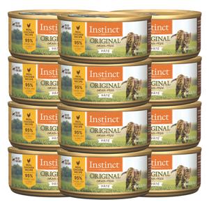 인스팅트 생식본능 캣 오리지날 주식캔 156g 12개입 치킨 그레인프리 고양이습식사료