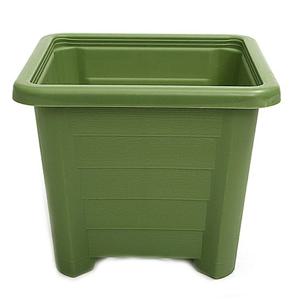 정사각 화분(8호) 사각화분 정사각화분 PVC화분