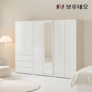 [착불] 보루네오 비컴 2400 Z세트 장롱 장농 이불장 안방 작은방 원룸 8자