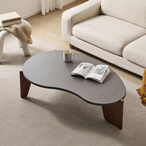 보루네오 마르체 바젤 E0 1200 원목 비정형 거실 소파 테이블 BDF218C (착불)