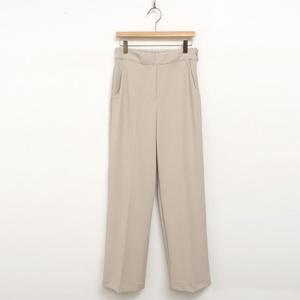 샵앤) 국산 여성 뒷밴딩 일자 간절기 정장 스판 슬랙스 팬츠 PRO-WPT-4177-베이지