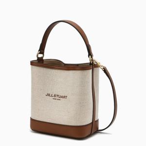 [질스튜어트] 아이보리 캔버스 버킷백S JABA4E648I2