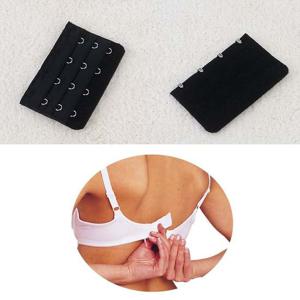 브래지어 연장후크 4단-검정 일반형 브레지어후크