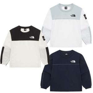 노스페이스 키즈 NM5MR08 ALL 크루넥 우븐 맨투맨